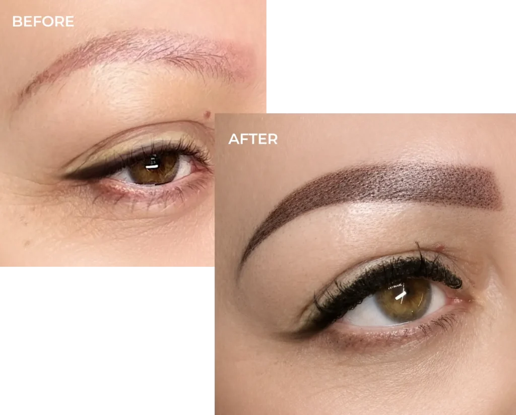 Rosa Cisneros MBellish testimonial color correction + powder brows